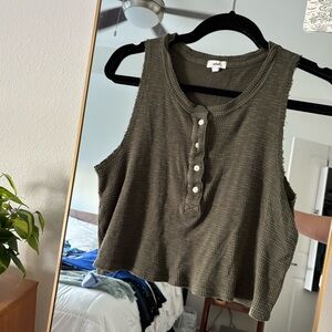 Aerie waffle knit tank